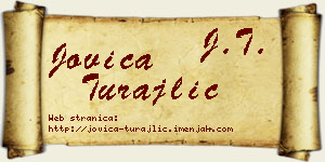 Jovica Turajlić vizit kartica